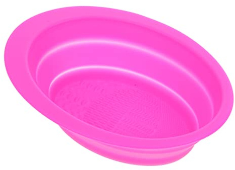 Mipcase Foldable Silicone Makeup Brush Cleaner Mat Premium Brush Rinsing Cushion for Easy Cleaning of Beauty Tools and Sponges Compact Design