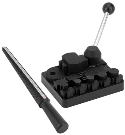 Sirxlevcy 1 Set Schmuckringbiegemaschine, Ringgrößenwerkzeug, Ringherstellungswerkzeuge, Ringspanner-Größenwerkzeug