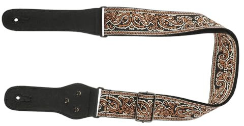 ERINGOGO 1satz Gitarrengurt Mit Verstellbarem Kopfstück-adapter Breitem Schulterriemen Und Plektrum Akustik Gitarren Und Bässe Für Komfortable Auftritte Und Stilvolles Spiel