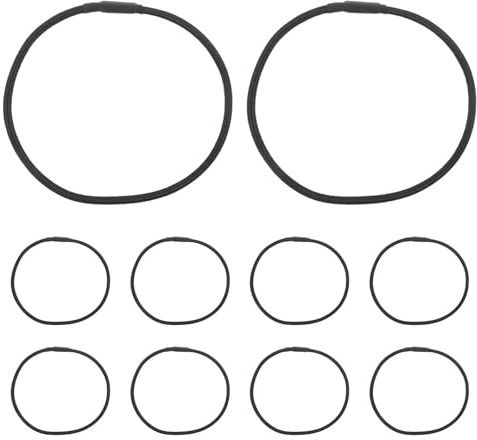 HOMOCONO 10 StüCk Elastische StoßDäMpferhalterung Gummiringe FüR MikrofonstäNder Kondensatormikrofon Tisch-Mikrofonhalter Anti-Vibration Schreibtisch-StäNder ZubehöR