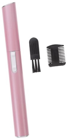 Healvian Rasoio Elettrico Sopracciglia e Naso, Depilatore Corpo Multifunzione, Compatto Testina Lavabile, Senza Batteria, Per Donna, Uso Rapido e Sicuro Quotidiano