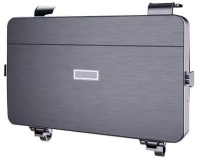 Osmond Bandeja Comida para el Asiento Trasero del Coche, Organizador Refrigerios para Reposacabezas, Mesa para Coche con Portavasos, Bandeja Multifuncional para el Interior del Coche.