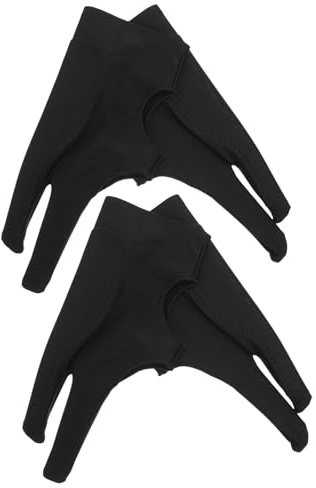 SEWACC 4pcs Artist Drawing Gloves Fabric Smudge Resistant for Smooth Gliding Compatible Graphic Tablets Pen Displays Touchscreens Use While Sketching