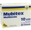 MUBITEX Mullbinden 10 cm ohne Cello 20 St