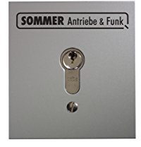 Sommer Schlüsseltaster 1Kont.m.Zyl. uP S12762-00001