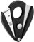 Xikar Xi2 Cigar Cutter, Spring-Loaded Double Guillotine Action, 440 Stainless Steel Blades with Rockwell C Rating of 57, Cuts 54 to 60 Ring Gauge Cigars, Noir