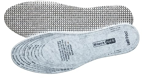 Blackrock HEAT Thermal Heated Insoles, Heated Inner Soles, Insole Warmers, Heat Insoles, Insole Foot Warmers, Warm Shoes Reusable, Walking, Camping, Working, Feet Warm Mens Womens - Unisex Cut To Size