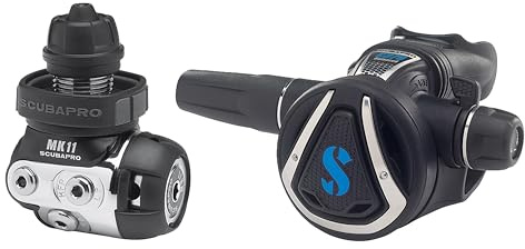 SCUBAPRO Mk11/C370 Dive Regulator System Regler, Schwarz, None or Other