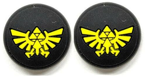 Grips Joystick para Nintendo Switch, Lite, Goma Protector, SIMBOLOR Hyrule Zelda