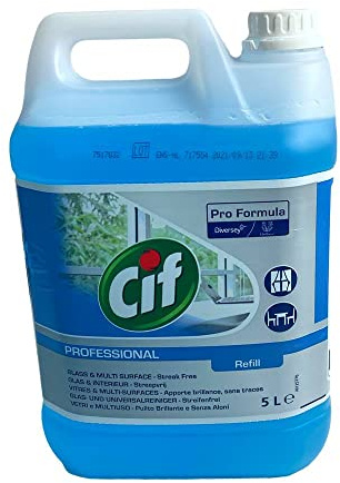 Professional Fenster- und Glasreiniger 5 Liter