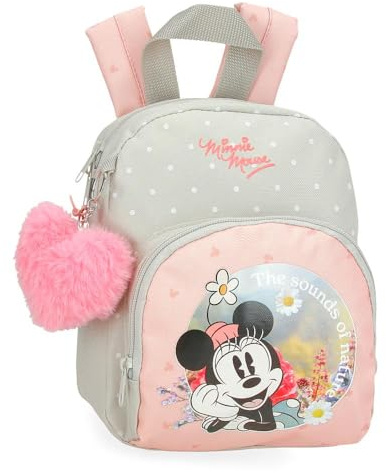 Disney Micky Peek a Boo Kindergartenrucksack, 21 x 25 x 10 cm, Polyester, 5,25 l, Grün