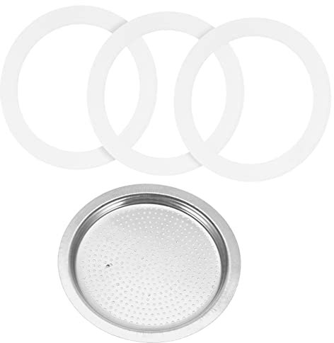 Cabilock Set Di Guarnizioni Per Macchina Per Caffè Espresso 1 Guarnizione in Silicone Per Caffettiera Per 9 Tazze Di Accessori