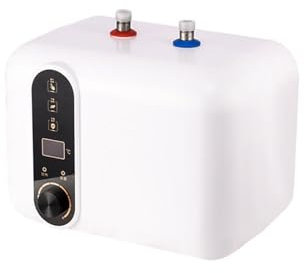 Scaldabagno Elettrico Istantaneo, Scaldabagno Elettrico Senza Serbatoio Di Stoccaggio Da 10 Litri A Risparmio Energetico Dal Design Mini, Scaldabagno Elettrico Senza Serbatoio per RV Cucina Bagno