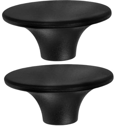 DOITOOL 2 pièces Boutons de Rechange Résistants pour Couvercle Casserole Poignées Robustes Compatibles avec Four et Ustensiles Cuisine Lot