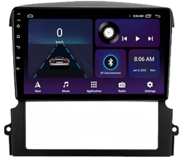Touchscreen Car Radio for KIA Sorento 2002-2008 Car Audio Receivers, Hd Display, Portable Live Navigation, Music Video Player, Bluetooth Fm Radio, 4 Core 1G+16G