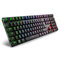 Sharkoon PureWriter RGB Mechanische Low Profile-Tastatur (RGB Beleuchtung, blaue Schalter, flache Tasten, Beleuchtungseffekte, abnehmbarem USB Kabel) Schwarz