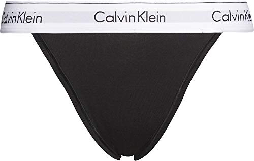 Calvin Klein Tangotrosor Kvinnor Tanga med hög midja, Grå (grå ljung), L