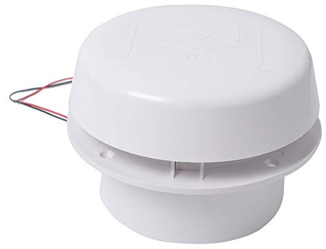 Abluftventilator, 12 V, 60 CFM für Wohnmobil, Dachbelüftung, ABS, Wohnwagen, Dach, Decke, Abluftventilator für Boot, Yacht, Wohnmobil, Anhänger, Wohnmobil