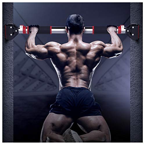 NENGGE Klimmzugstange Flexibel Türreck Ohne Bohren Multifunktional Klimmzugstange Türrahmen Ohne Schrauben Zuhause Verstellbare Reckstange Indoor mit Verriegelungsmechanismus, bis 400kg,92/120CM