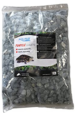 Turtle 3 Litre Natural Pebbles - Grey/Blue