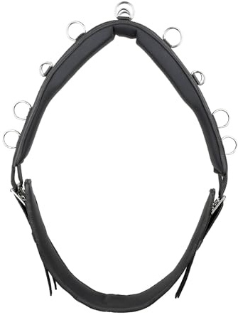 Kieffer Longiergurt Essentials Circle, schwarz (Warmblut)
