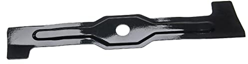 vhbw Ersatz-Messer kompatibel mit Makita DLM431, DLM431PT2, DLM431Z, DLM432 Rasenmäher - Ersatzklinge Schwarz