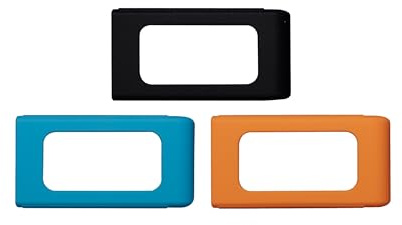Kingston XS Manicotti in gomma per SSD 3 Pezzi – Nero, Azzurro, Arancione - SNA-XSR1-3P