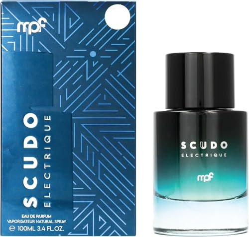 MPF My Perfumes Scudo Electrique EDP Eau de Parfum per donna e uomo (unisex), 100 ml Prodotto negli Emirati Arabi Uniti