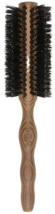SOFÁ | Cepillo de pelo redondo para cepillo de cuidado | Cepillo de cuidado | Suave y rizo | Ideal para cepillarse | Cerdas 100% puro jabalí | Resistente al agua | Todo tipo de cabello | Fabricación