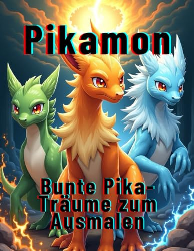 Pikamon : Bunte Pika-Träume zum Ausmalen
