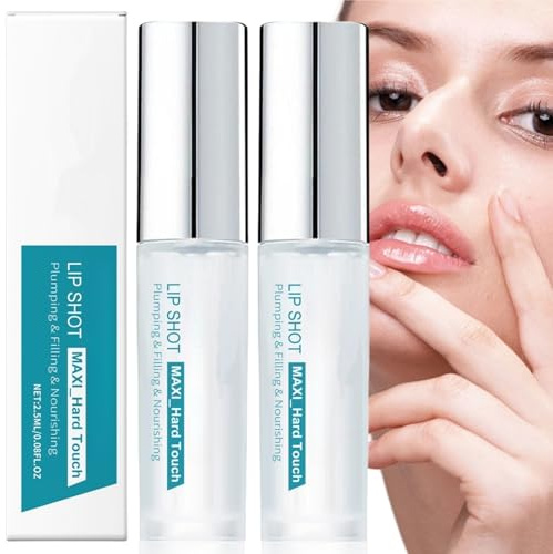 2PCS Lip Plumper Extreme,Professional Makeup Lip Plumping Gloss,Lip Relapse Plumping Glos/s,Lip Oil Plumper Set,Lip Plu/mper Gl/oss for Fuller,High Shine Voluminous L/ip Plu/mper,Enhance Hydrated Lips