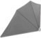 Éventail de balcon pliable 160 x 240 cm en 100 % polyester – Distributeur d'ombre pour balcon, terrasse et jardin, léger et durable