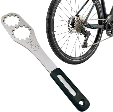 Freewheel Puller - Heavy Duty Assembly Tool Cassette Remover | Metal Adapter Rotary Tool Maintenance Aid Mountain Biking Home Outdoor Indoor Garage Repair Service Mechanic Bicycle Care Traini