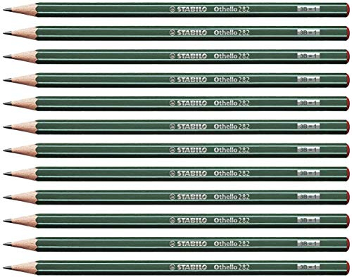 STABILO - Bleistift - Othello - 12er Pack - Härtegrad 3B