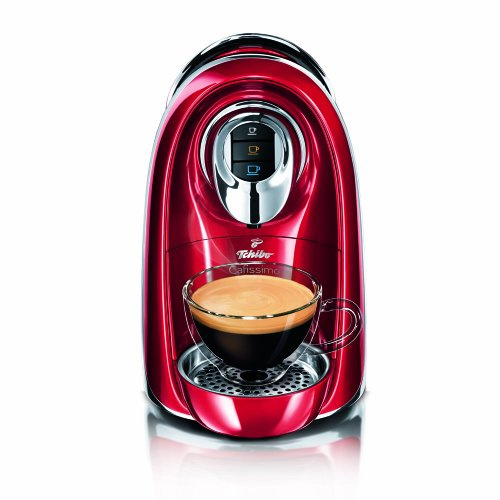 Tchibo Cafissimo Compact Kaffeekapselmaschine, Rot
