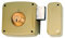 Lince 3017195 Cerradura 5124A-BO/100 Izquierda, Oro
