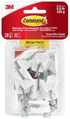 Command Small Wire Hooks Mega Pack 17067-MPES