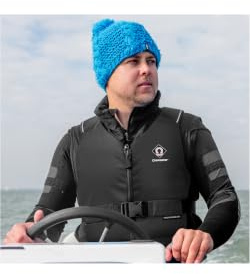 Crewsaver Kids Youth Junior Response 50N Kayak Dinghy Sailing PFD Buoyancy Aid for Watersports Black -