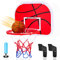 Basketballkorb fürs Zimmer, Mini Basketballkorb fürs Zimmer Mit Ball, Kinder Mini Basketball Korb Set mit Ball Netz und Luftpumpe Indoor-Sportspielzeug