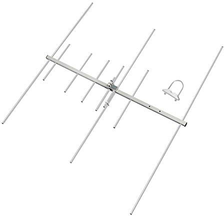 HYS Dual Band Yagi Antenna High Gain Outdoor Base Station Antenna 100W 9.5/11.5dBi VHF UHF 2M/70CM for Kenwood Motorola AnyTone Wouxun 144/430Mhz Mobile Transceivers