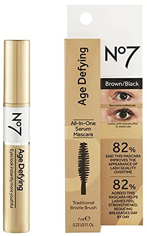 No7 Mascara siero tutto in uno antietà 7 ml Marrone/Nero