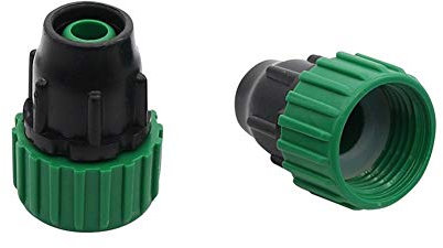 Hose Connector Adapter 1/2 Female Thread to 8/ 11mm Quick Connector Hose Garden Water Connectors Agriculture Irrigation Pipe Fittings 3 Pcs (Color : Green, Diameter : 1/2'')