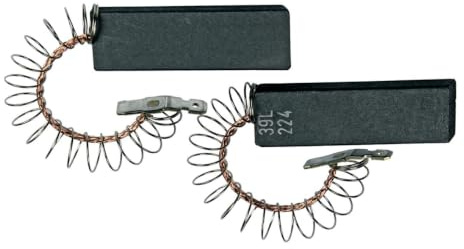 easyPART passend für BOSCH 00616505 2x Motorkohle Kohle 13,5x5x43mm | Waschmaschine Siemens 616505, Original, Kohlebürsten, Kohlen, Motorkohlen, Maxx, Halter, Motor, maxx7, Waschmaschinenmotor