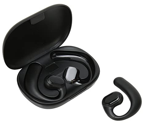 Open Ear Wireless Headphone, Bluetooth 5.3 Bone Conduction Earbuds with Microphone, IPX7 Waterproof Heavy Bass Stereo Sports Earphones for Workouts, Running, Cycling