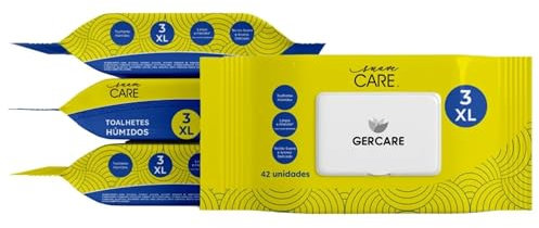 Toallitas de Adulto con Crema Hidratante para Personas Mayores - Húmedas para Adultos - Paquete 42 Unidades