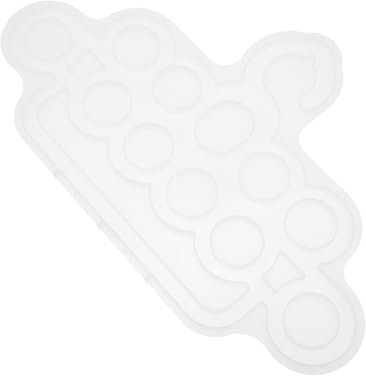 ULDIGI 1 Stück Silikonform Zur Herstellung Von Seidenschal-kleiderbügeln Kreative Kristall-epoxid-kleiderbügel-form Diy-kleiderbügel-form