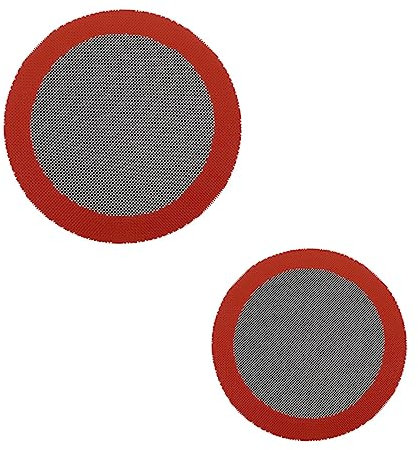 CIYODO 2stücke Silikon Dampfgarer Einlage Für Heißluftfritteuse Wiederverwendbare Backmatten Für Air Fryer Dampfgarer-pads Aus Silikon Für Air Fryer Zubehör