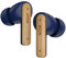 House of Marley Little Bird True Wireless Bluetooth Earbuds - IPX4 Ear Buds with Built-in Microphone, 24 Hr Playtime In Ear Headphones, USB-C Quick Charge Earphones Case, Sustainable Materials, Blue