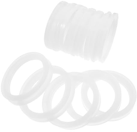 Ciieeo 72pcs Sealing Ring for Solar Water Heaters Silicone Gasket for Vacuum Tube Collector Replacement Part for Spa Maintenance and Hose Fitting