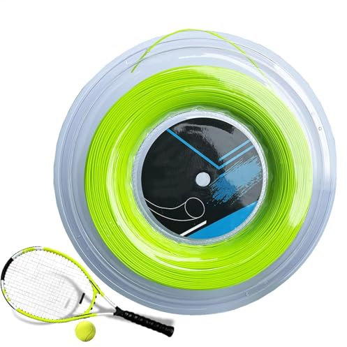 Cuerda de tenis para entrenamiento: líneas de juegos de pelota multifuncionales, duraderas y de alto rendimiento, 200 m de alta resistencia que absorben los golpes, líneas de cuerda de tenis para